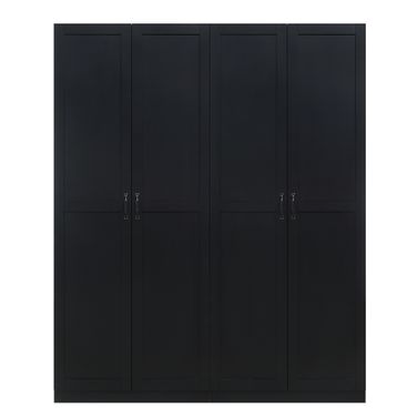 Cornelia 2-Piece Wardrobe Closet In Black