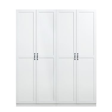 Cornelia 2-Piece Wardrobe Closet In White