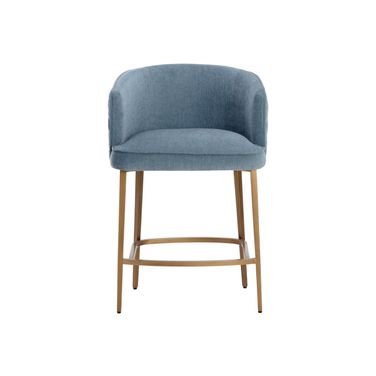 Cornella Counter Stool In Danny Iceberg