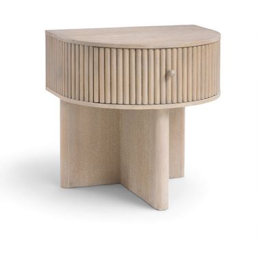 Cortland Acacia Veneer and Solid Wood Night Stand In Natural