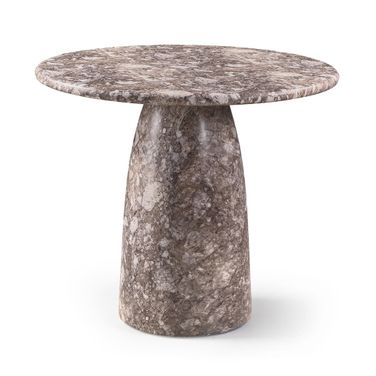Cosenza Concrete Indoor and Outdoor Bar Table In Brown