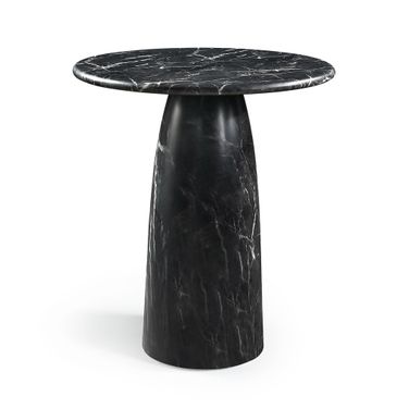 Cosenza Concrete Indoor and Outdoor Counter Height Table In Black