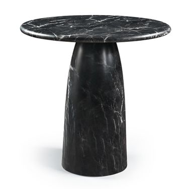 Cosenza Concrete Indoor and Outdoor Counter Height Table In Black