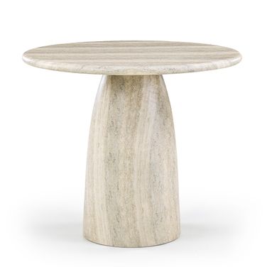 Cosenza Concrete Indoor and Outdoor Counter Height Table In Travertine