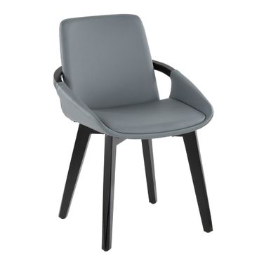 Cosmo Chair In Black and Grey
