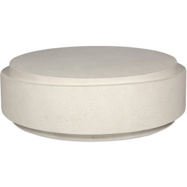 Cosmo Outdoor Coffee Table In Off White