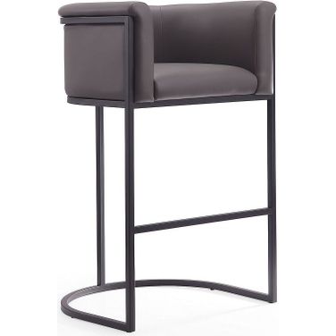 Cosmopolitan Barstool in Pebble and Black