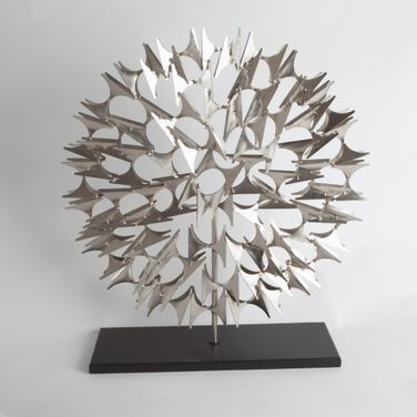 Cosmos Small Sculpture In Nickel