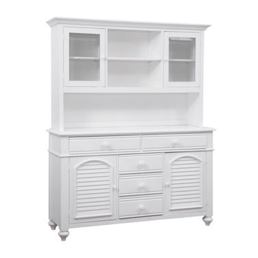 Cottage Traditions Hutch In Cottage White