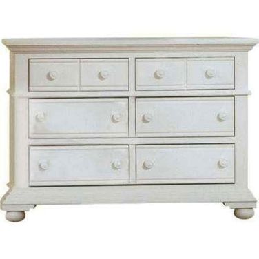 Cottage Traditions White Double Dresser