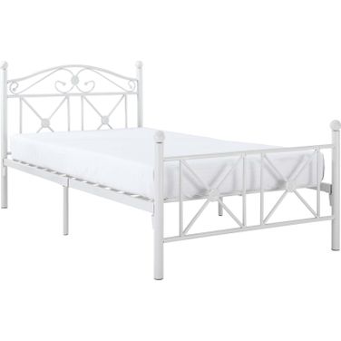 Cottage White Twin Bed