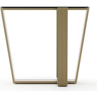 Counter Balance Side Table In Gold