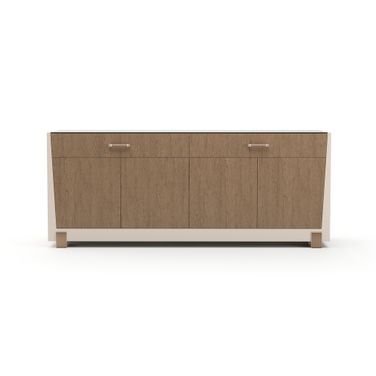 Counter Balance Sideboard In Brown/Gray/Gold