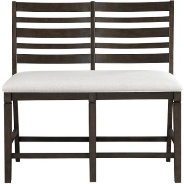 Victoria Counter Height Bench In Brown