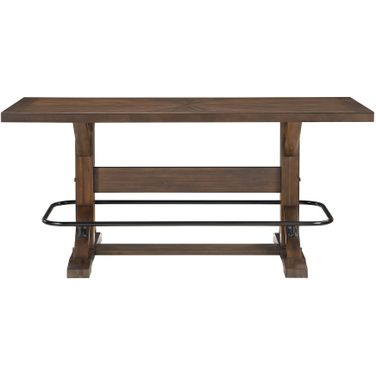 Oliver Counter Height Table In Brown