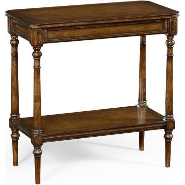 Country Farmhouse Country Living Style Walnut Side Table