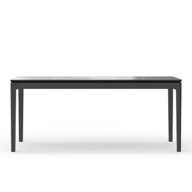 Cove Rectangular Dining Table In Vintage Black