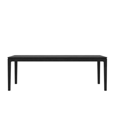 Cove Rectangular Extension Dining Table In Vintage Black