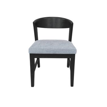 Cove Wood Back Chairs Set of 2 In Vintage Black