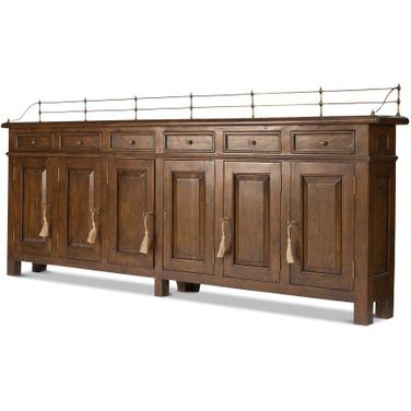 Covent Walnut Brown Garden Sideboard
