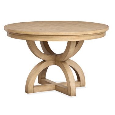 Coventry Extendable 48 Inch Round Dining Table In Honey Maple
