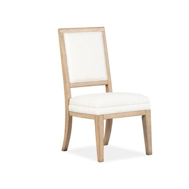 Coventry Upholstered Side Chair Set of 2 In Honey Maple