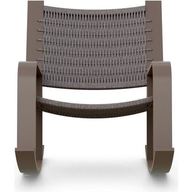 Cozumel Rocking Chair In Matte Bronze