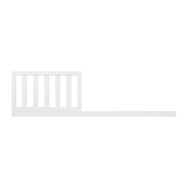 Cozy Nest Toddler Guard Rail In White and Natural
