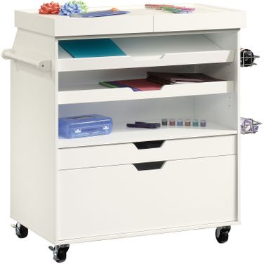 Craft Pro Series Craft Cart In White