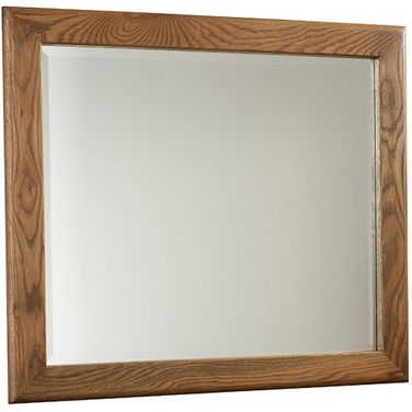 Crafted Oak Landscape Mirror In Natural