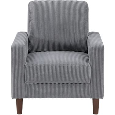 Crandall Accent Chair In Gray