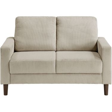 Crandall Loveseat In Taupe