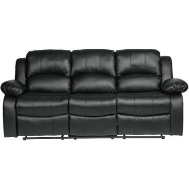 Cranley Black Double Reclining Sofa