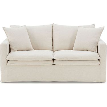 Crayford Loveseat In Taupe