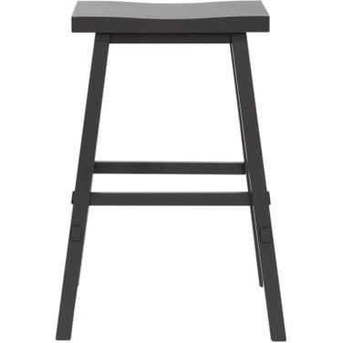 Creations Ii 24 Inch Sawhorse Counter Stool- Gray