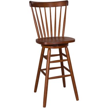 Creations II Tobacco 30 Inch Copenhagen Swivel Barstool