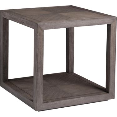 Cohesion Program Credence Square End Table In Grigio