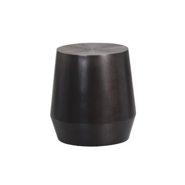 Creed End Table In Gunmetal