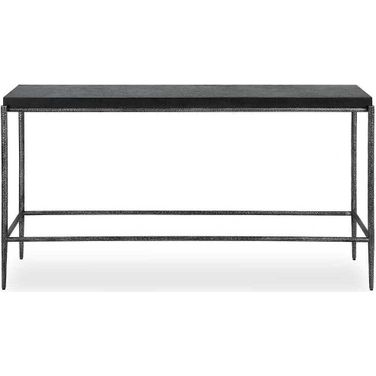 Crescendo Concrete Console Table In Black