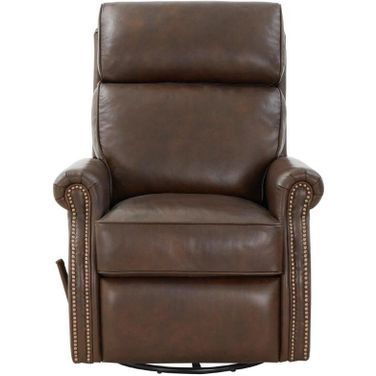 Crews Swivel Glider Recliner In Ashford Walnut