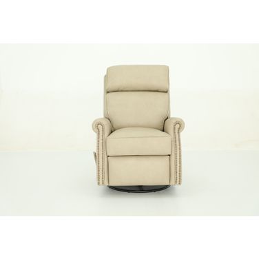 Crews Swivel Glider Recliner In Stone