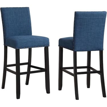 Crispin Blue Bar Chair Set of 2