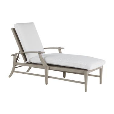 Croquet Aluminum Chaise In Bali Pearl
