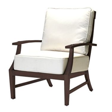 Croquet Aluminum Lounge Chair In Heidi Silver