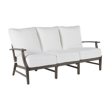 Croquet Aluminum Sofa In Bali Pearl