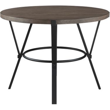 Crowley Counter Height Table In Black and Brown