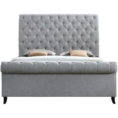 Crown Mark Kate Grey King Bed