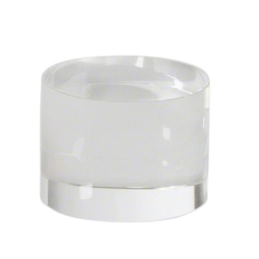 Crystal Large Column Riser In Clear