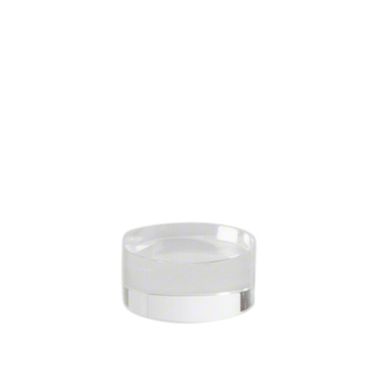 Crystal Small Column Riser In Clear