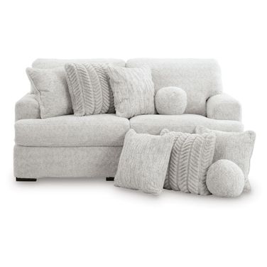 Cuddlesome 2-Piece Sectional Loveseat In Arctic